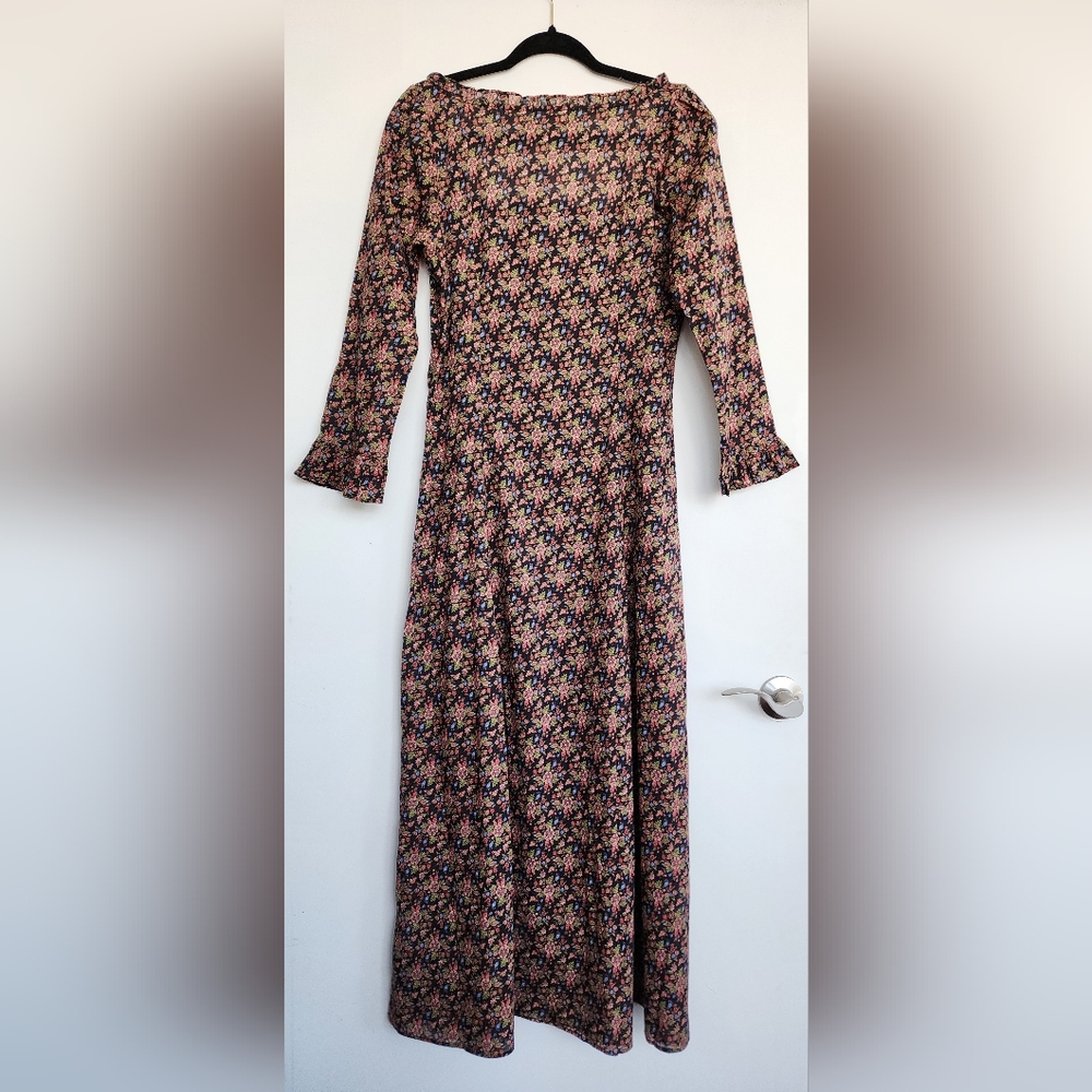 DÔEN NWT MARISA DRESS - NOIR FOREST FLORAL size medium - Picture 11 of 11